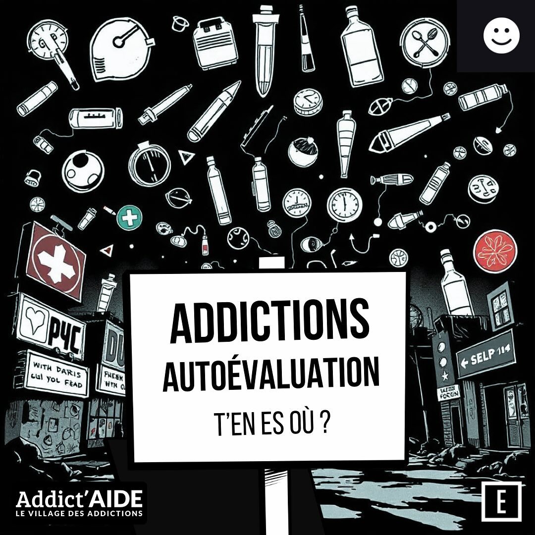 Autoévaluation addictions avec Addict’AIDE