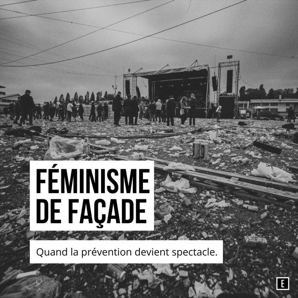 Féminisme de façade : quand la prévention devient spectacle